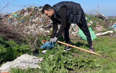 Campanie de ecologizare în comuna Drăgănești Vlașca